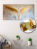 Gold Wall Art – Angel Metallic Foil Canvas