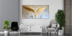 Gold Wall Art – Angel Metallic Foil Canvas