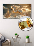 Gold Foil Print  Harness for Interior Wall
