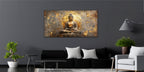 Gold Wall Art – Buddha Metallic Foil Canvas