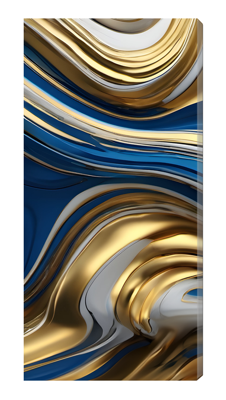 Luxury Marble and Gold Wall Art – Gold Foil Print, Modern Gold Art Print for Home Decor