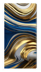 Luxury Marble and Gold Wall Art – Gold Foil Print, Modern Gold Art Print for Home Decor