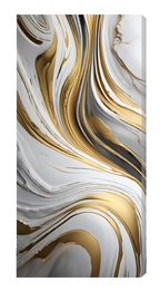 Abstrakter Marmor mit Gold – Goldfolien-Kunstdruck, luxuriöse Goldfolien-Wandkunst, moderner Gold-Kunstdruck